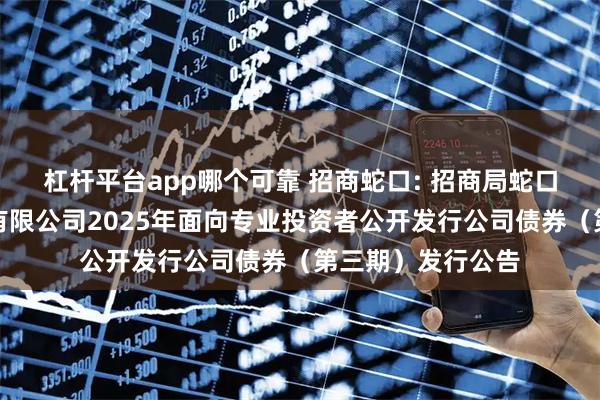 杠杆平台app哪个可靠 招商蛇口: 招商局蛇口工业区控股股份有限公司2025年面向专业投资者公开发行公司债券（第三期）发行公告